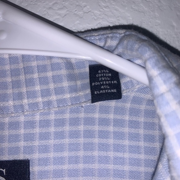 Chaps Regular Fit Comfort Stretch Button Down Men’s Shirt - Picture 8 of 15